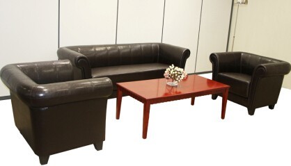 詩敏seewin辦公家具供應商務辦公沙發 三人位會議沙發 接待辦公組合沙發 皮質沙發廠家直銷圖片_高清圖_細節圖