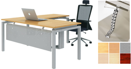 匠心之選 鋼木職員臺CG-DF190-02，構筑高效辦公空間